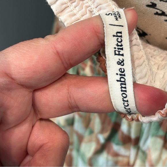 Abercrombie & Fitch Multicolor Patterned Maxi Dress - Picture 6 of 8